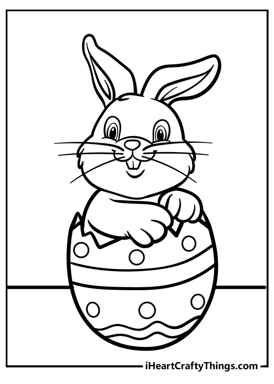 Easter Bunny Coloring Pages (Updated )