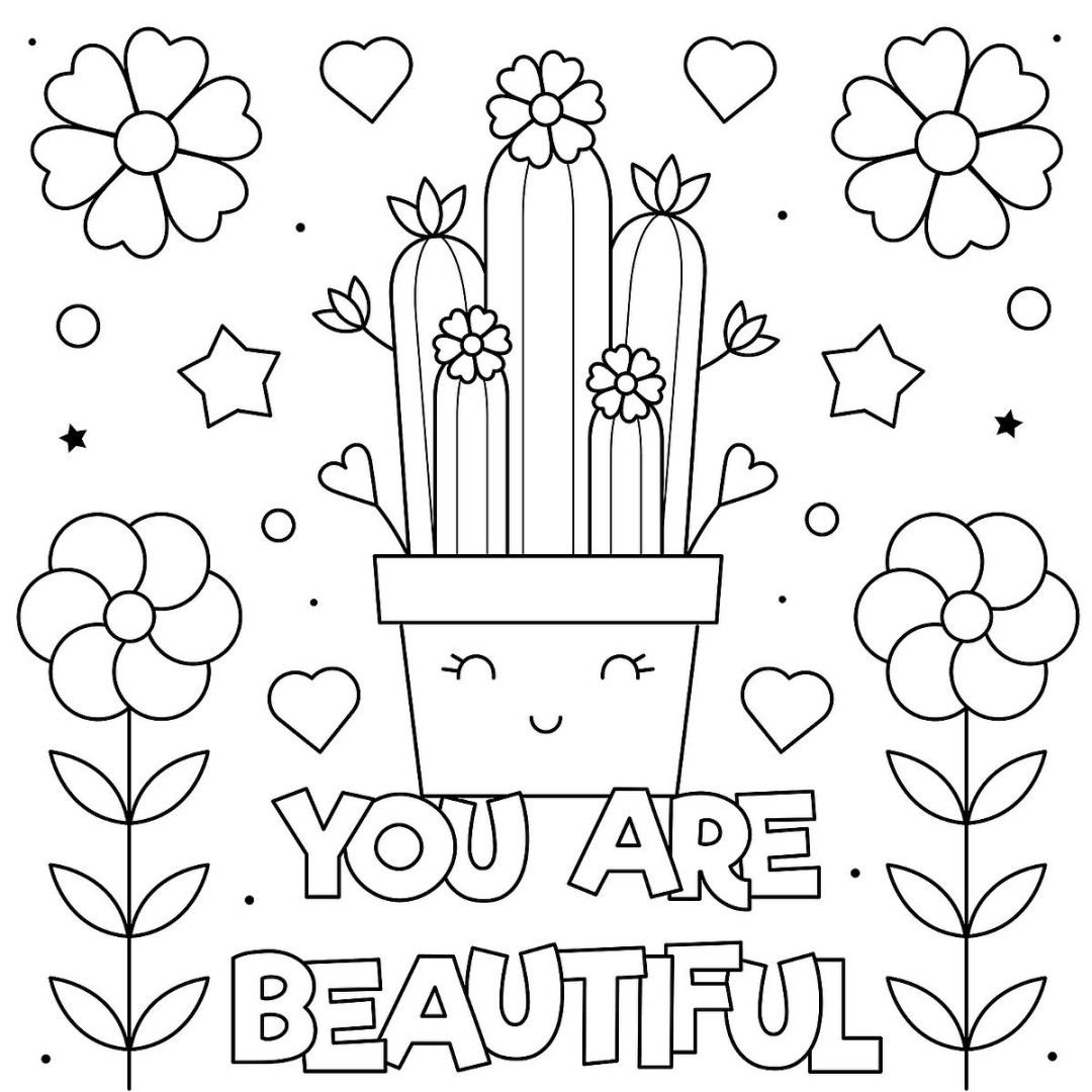 Inspirational Coloring Pages: Free Printable Coloring Pages to