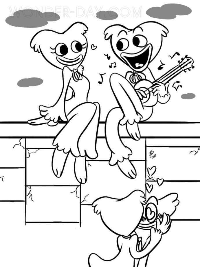 Kissy Missy Coloring Pages   Coloring Pages