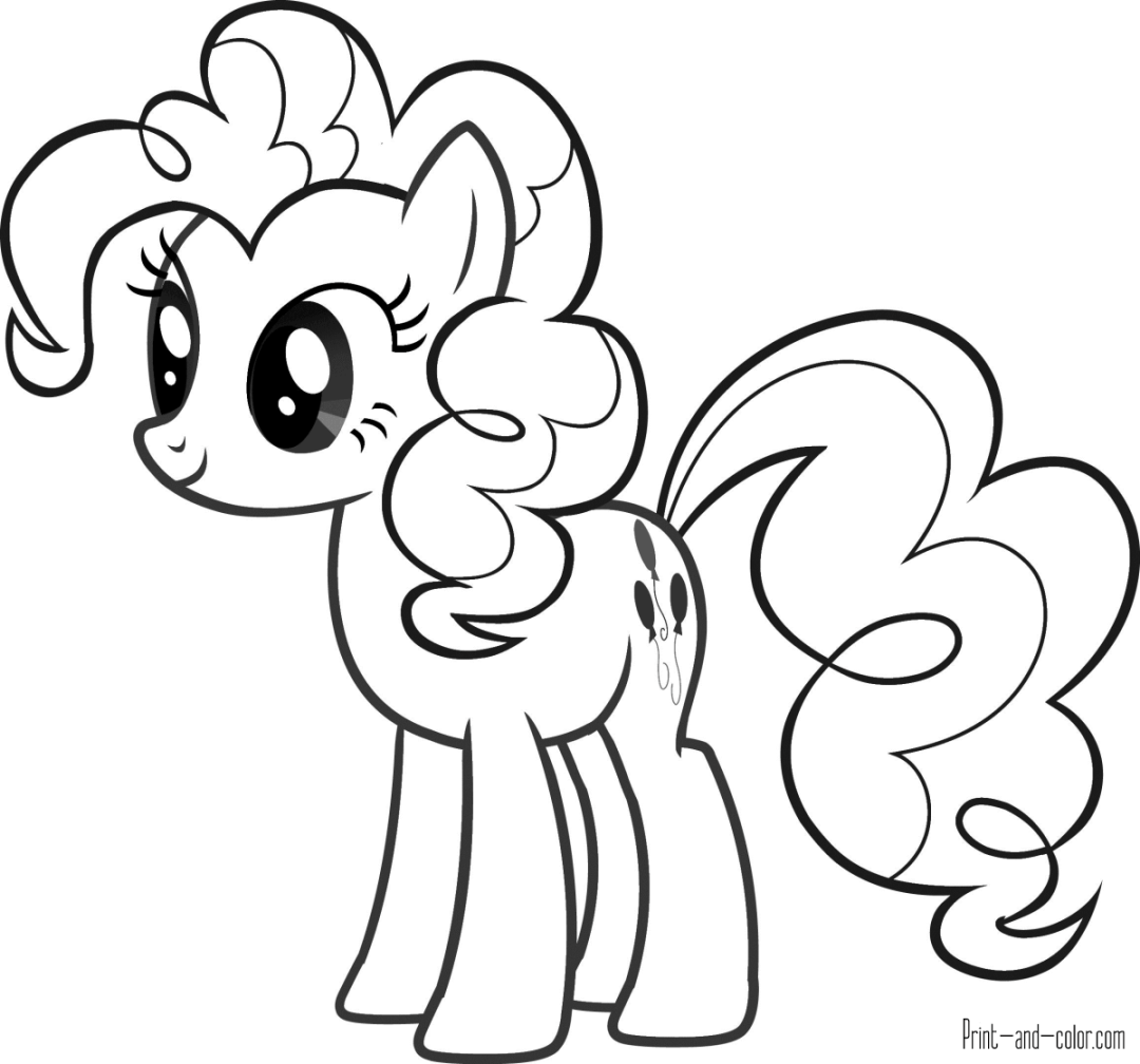 My Little Pony coloring pages  Print and Color