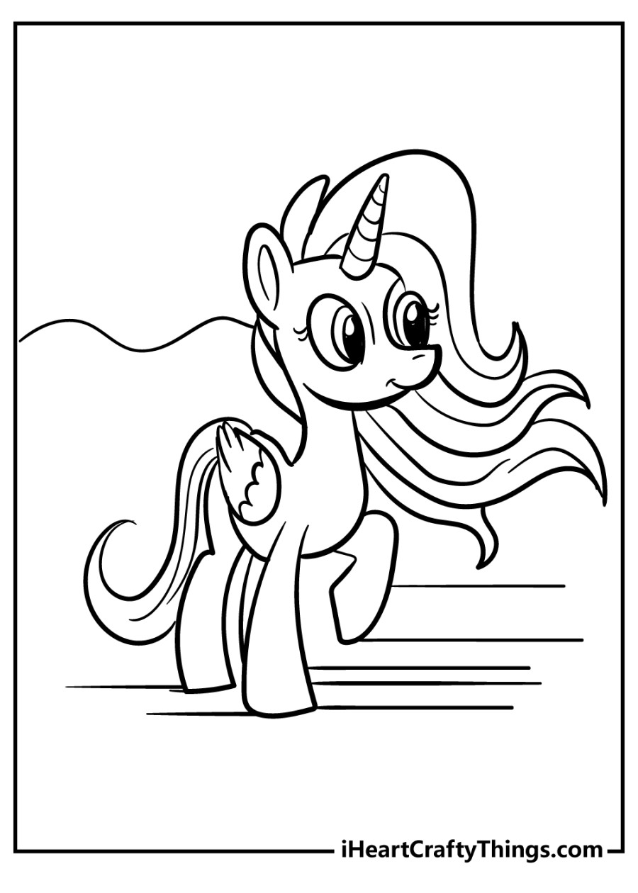 My Little Pony Coloring Pages (Updated )