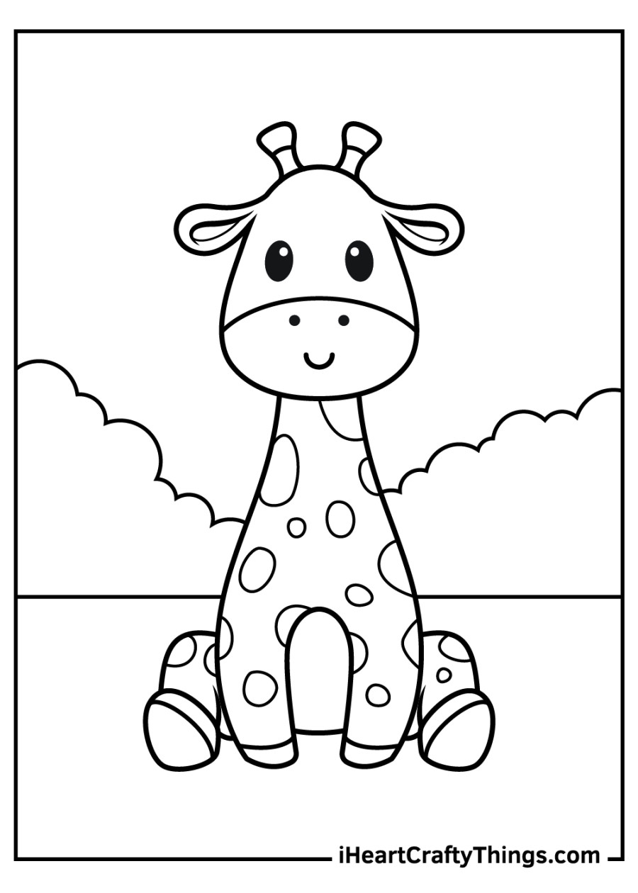 Printable Baby Animals Coloring Pages (Updated )