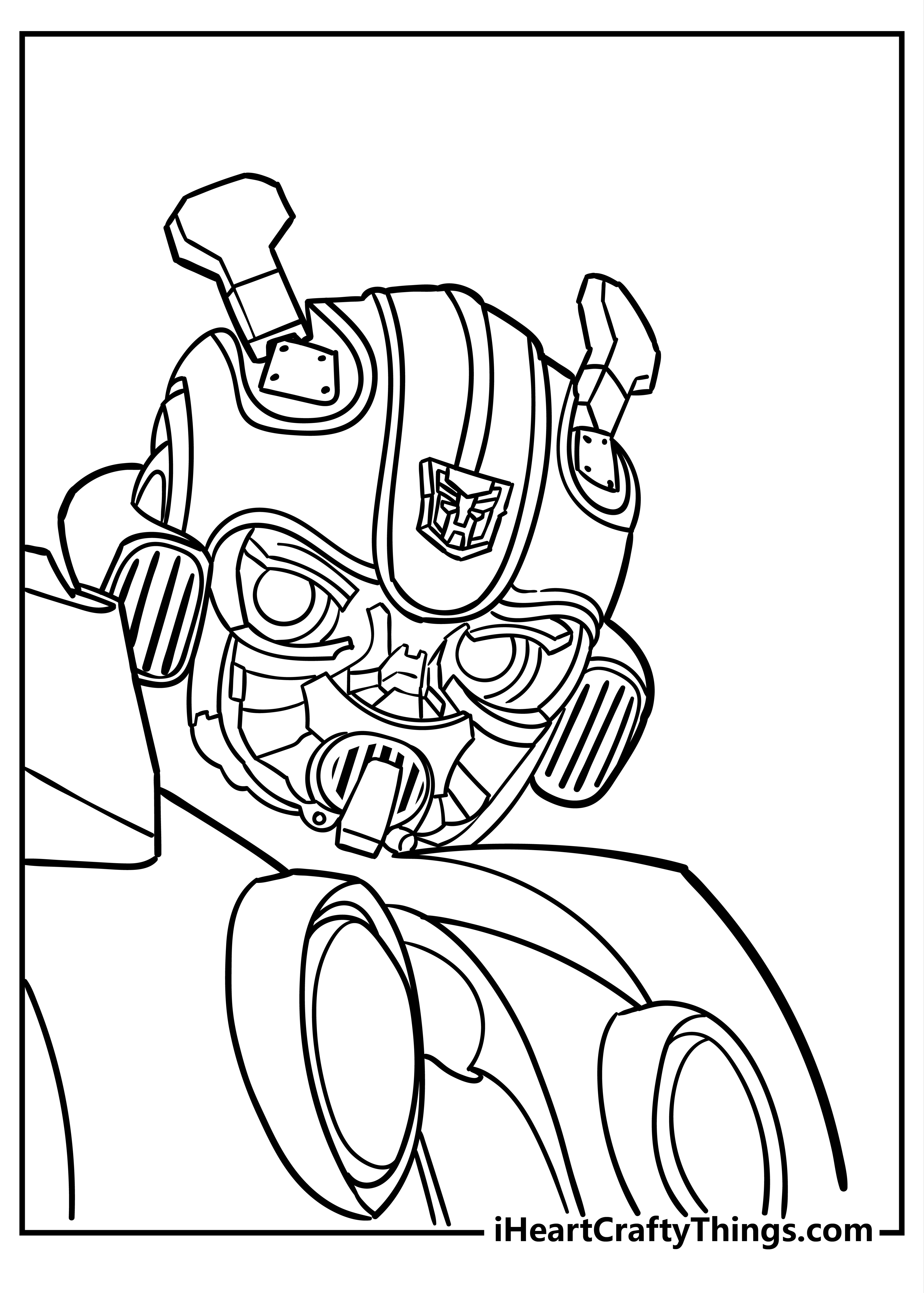 Printable Bumblebee Coloring Pages (Updated )