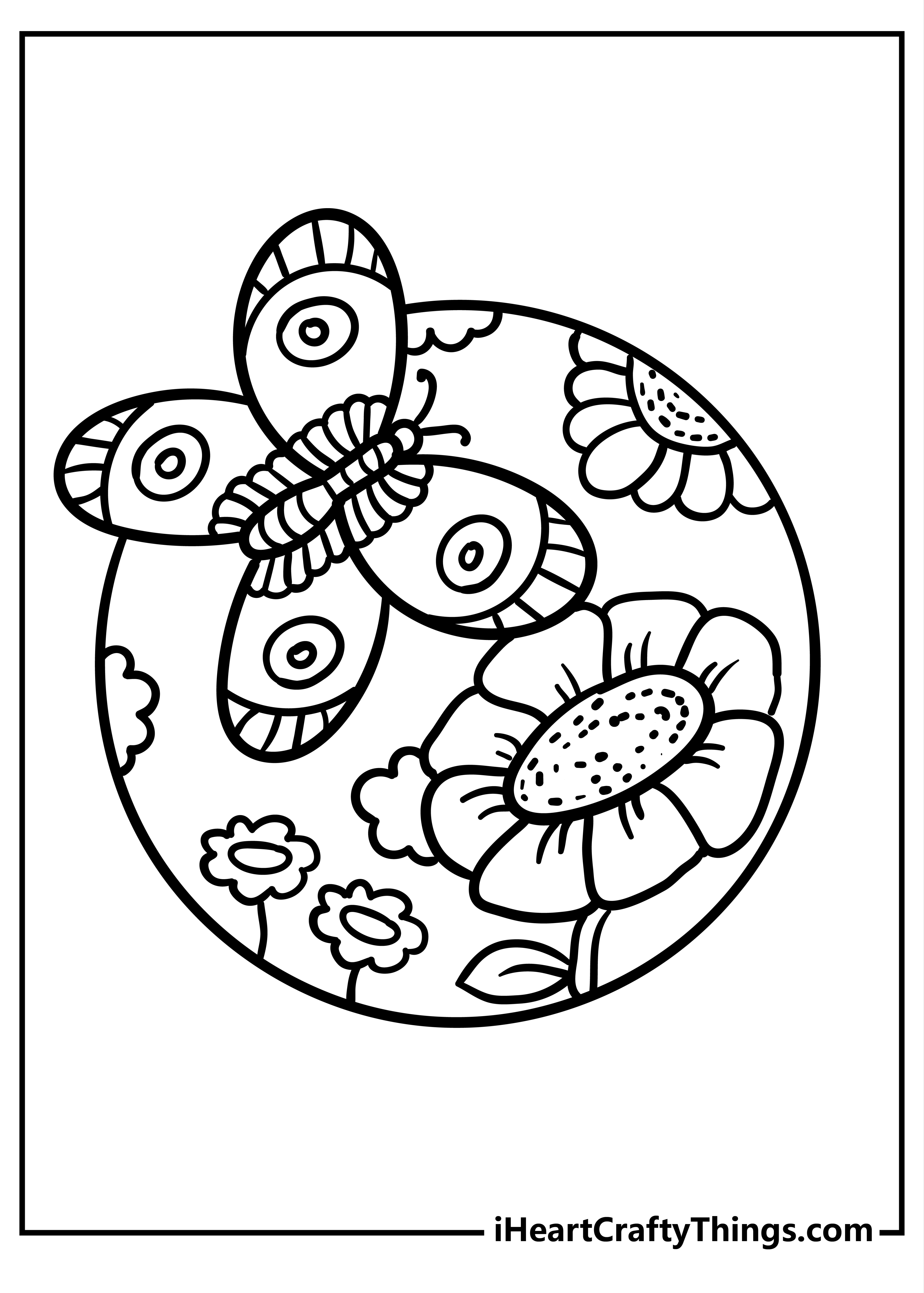 Printable Nature Coloring Pages (Updated )