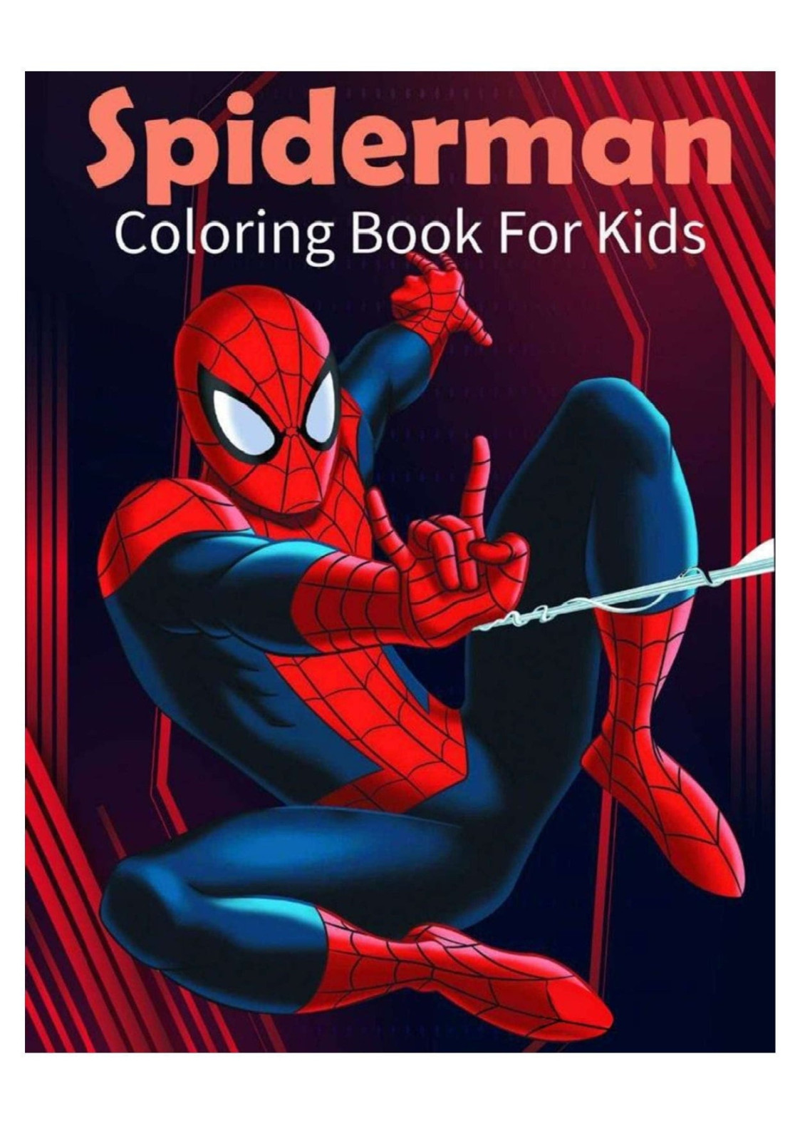 Spiderman Coloring Book - Etsy