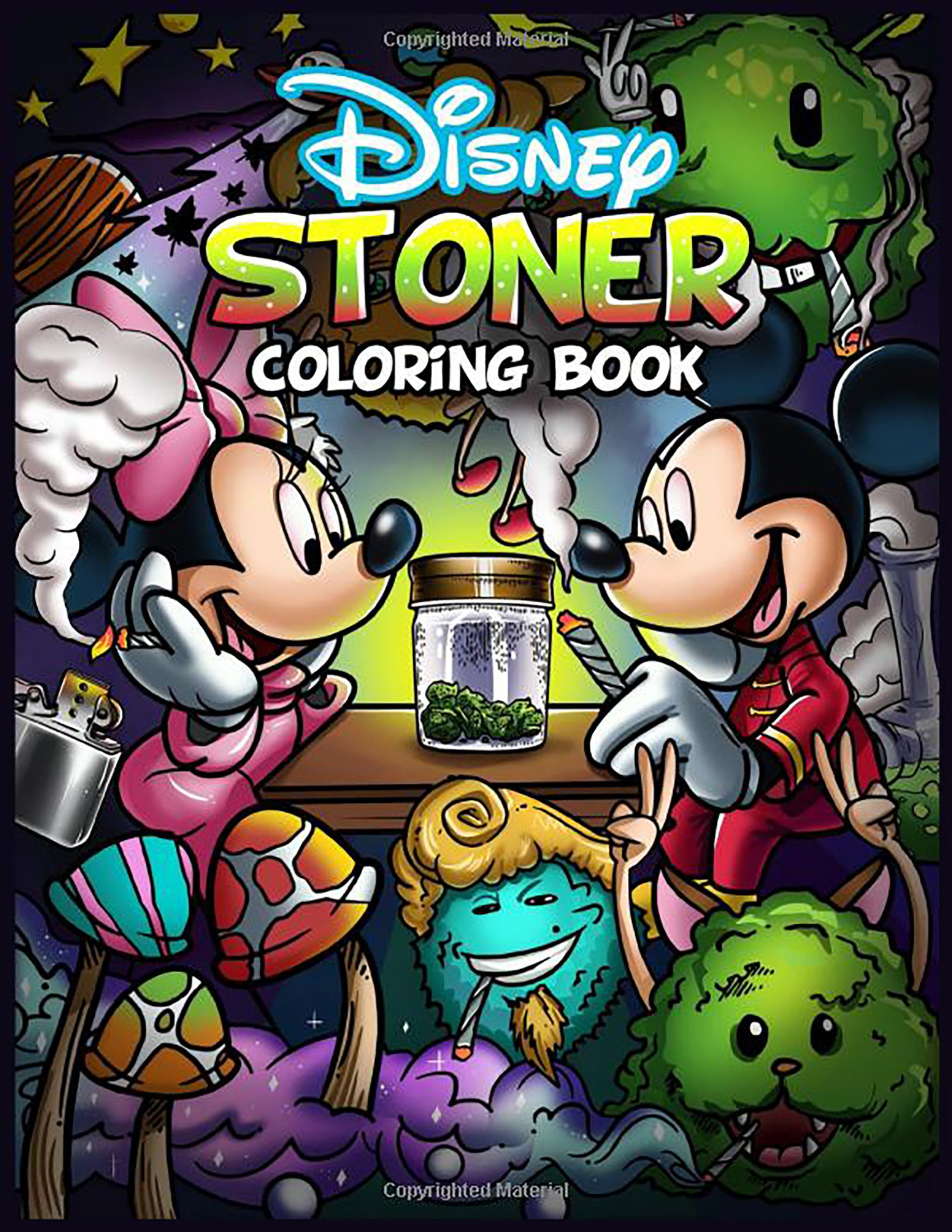 Stoner Coloring Book: Creative Coloring Books For Adults With